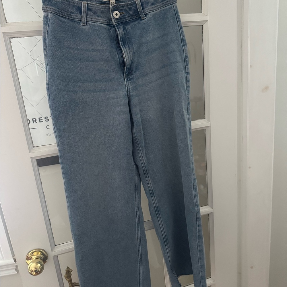 Blue Wide-Leg Jeans - Dex Culotte
